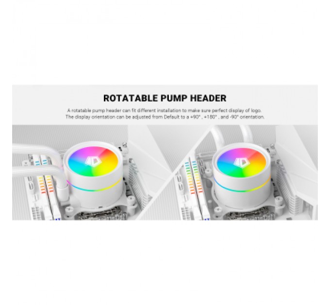 ID-Cooling Система рідинного охолодження ID-Cooling ZOOMFLOW 360 XT V2 White