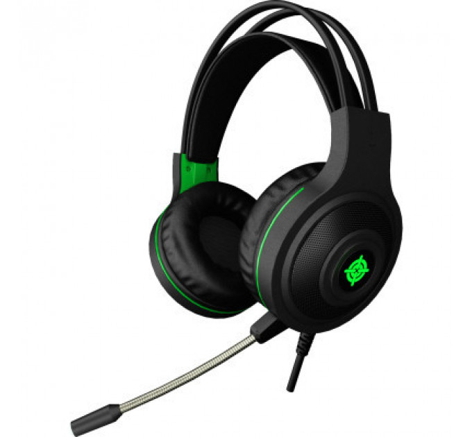 Навушники GamePro Racer HS610G Black-Green (HS610G)