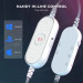 Навушники Fifine H6 RGB 7.1 White (H6W)
