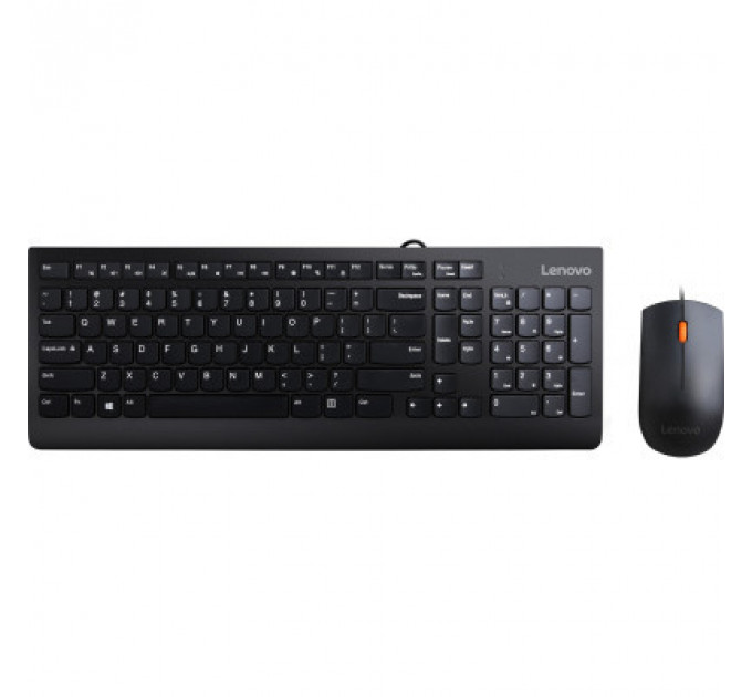 Комплект Lenovo 300 Combo USB UA Black (GX31D64833)