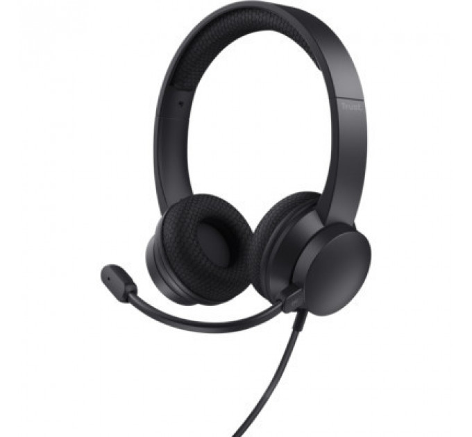 Навушники Trust Ayda USB-ENC Black (25089)