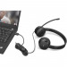 Навушники Lenovo USB-A Wired Stereo On-Ear Black (4XD1K18260)