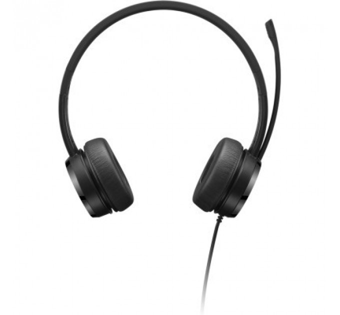 Навушники Lenovo USB-A Wired Stereo On-Ear Black (4XD1K18260)