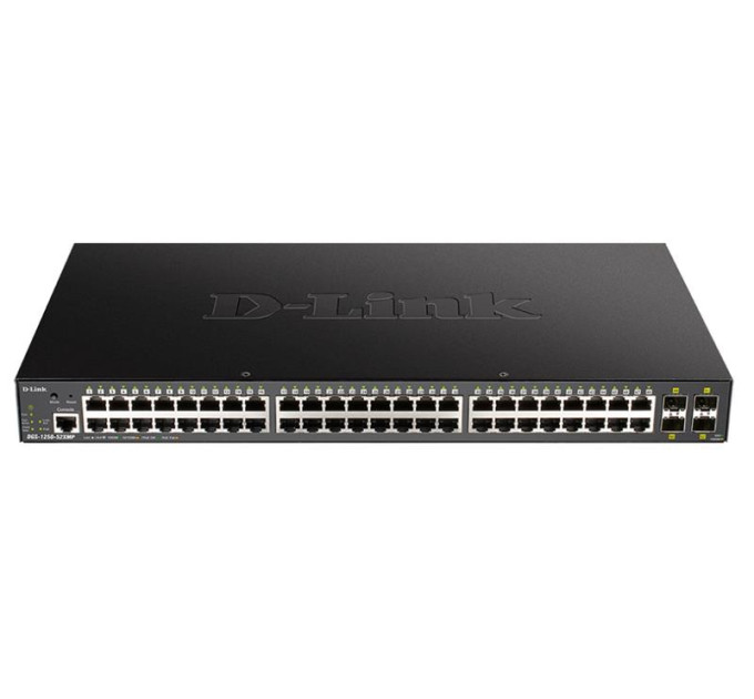 D-Link Комутатор мережевий D-Link DGS-1250-52XMP