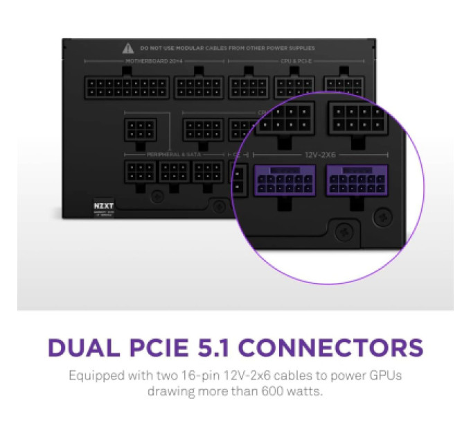 NZXT Блок живлення NZXT 1500W C Series (PA-5P1BB-EU)