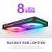 NZXT Кулер до корпусу NZXT F240 RGB Core Fan (Single Frame) - Black (RF-U24HF-B1)