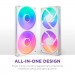 NZXT Кулер до корпусу NZXT F240 RGB Core Fan (Single Frame) - White (RF-U24HF-W1)