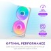 NZXT Кулер до корпусу NZXT F280 RGB Core Fan (Single Frame) - White (RF-U28HF-W1)