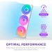 NZXT Кулер до корпусу NZXT F360 RGB Core Fan (Single Frame) - White (RF-U36HF-W1)