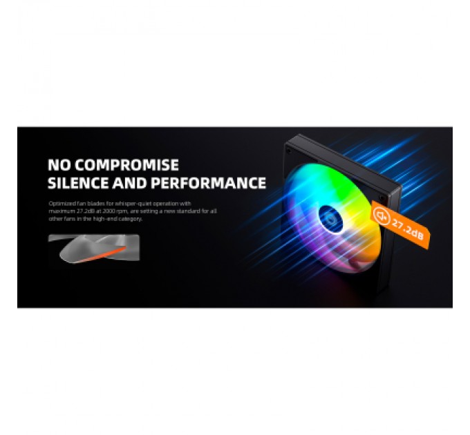 ID-Cooling Кулер до корпусу ID-Cooling AS-120-ARGB-K TRIO