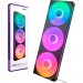 NZXT Кулер до корпусу NZXT F360 RGB Core Fan (Single Frame) - Black (RF-U36HF-B1)
