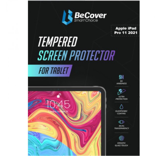 Скло захисне BeCover Apple iPad Mini 6 2021 Clear (706055)