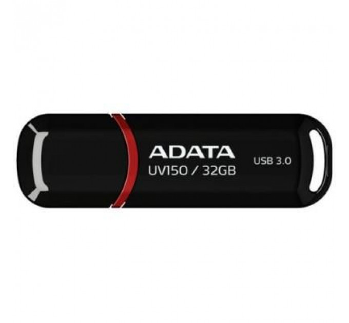 USB флеш накопичувач ADATA 32Gb UV150 Black USB 3.0 (AUV150-32G-RBK)