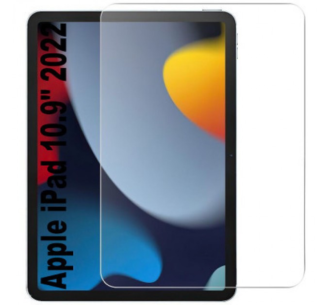 Скло захисне BeCover Apple iPad 10.9" 2022 (708138)