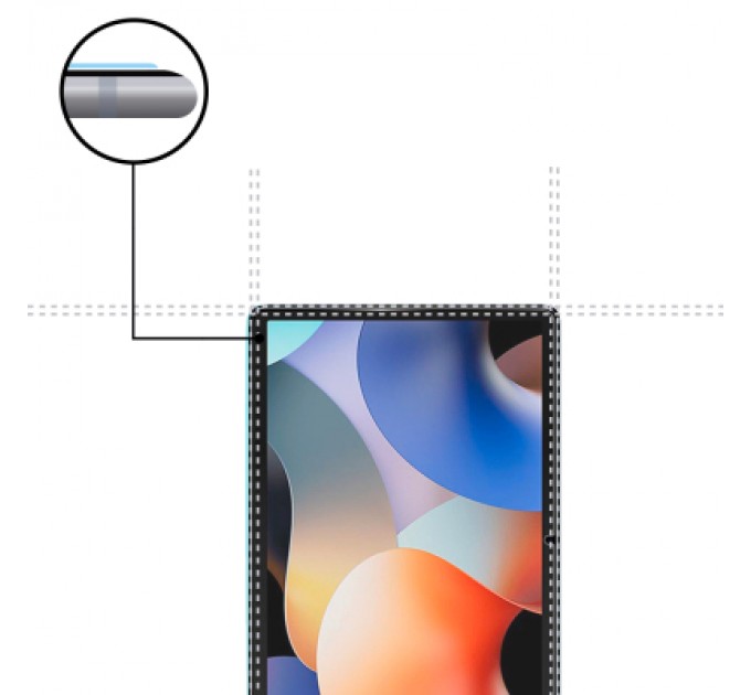 Скло захисне BeCover Oscal Pad 10 (10.1") (708797)