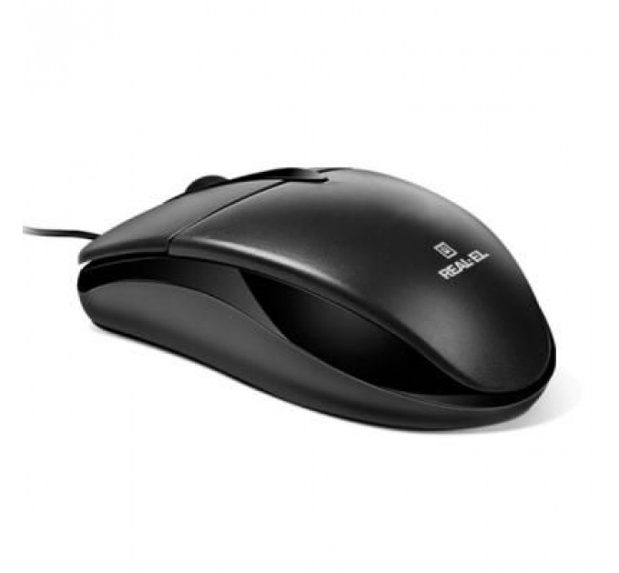 Мишка REAL-EL RM-211 USB Black