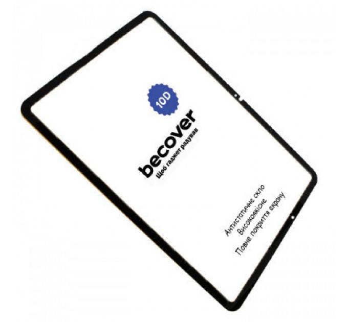 Скло захисне BeCover 10D Samsung Galaxy Tab A9 Plus SM-X210/SM-X215/SM-X216 11.0" Black (710586)