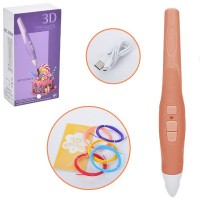 3D - ручка Bambi 309W (orange) (309W orange)