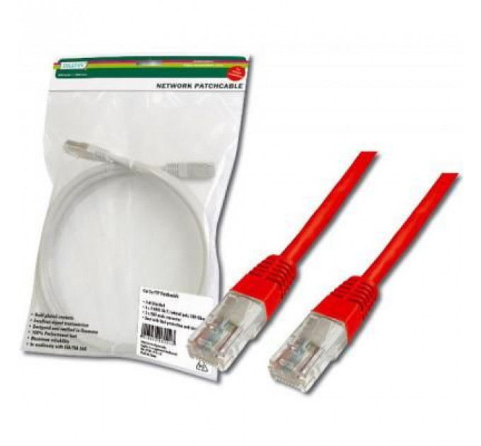 Патч-корд Digitus 5м (DK-1511-050/R)