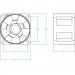 Arctic Кулер до корпусу Arctic 40MM/5PCS (ACFAN00273A)