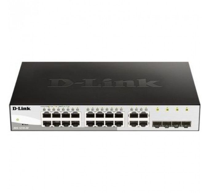 Комутатор мережевий D-Link DGS-1210-20/FL
