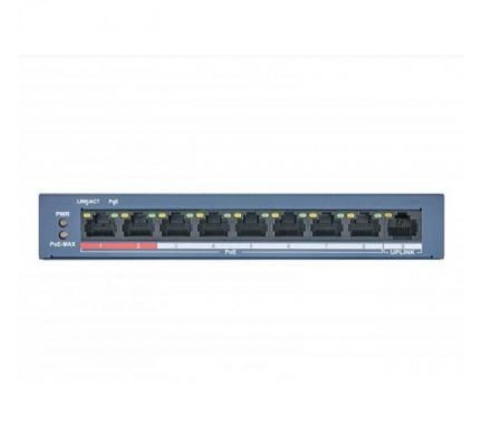 Hikvision Комутатор мережевий Hikvision DS-3E0109P-E/M(B)