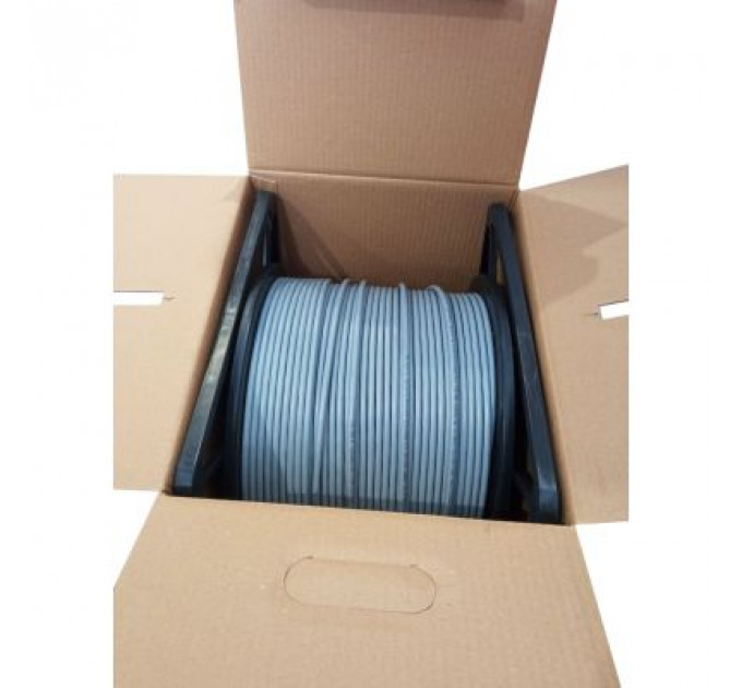 Кабель мережевий ЗЗКМ FTP 305м 4*2*24AWG[0,51] мідь[СU] cat.5e, внутрішній [PVC] (72566)