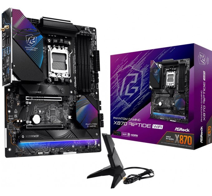 Материнская плата ASRock X870 Riptide WiFi Socket AM5