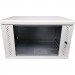 Eserver Шафа настінна Eserver 6U, 600х350х370 (Ш*Г*В), скло, сірий (ES-Е635G)