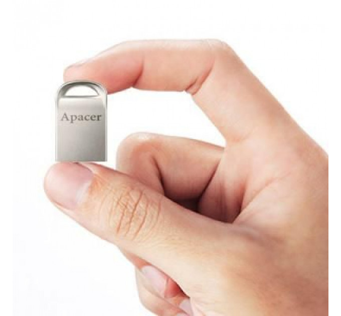 USB флеш накопичувач Apacer 32GB AH115 Silver USB 2.0 (AP32GAH115S-1)