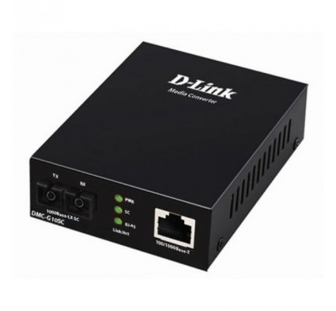 Медіаконвертер D-Link DMC-G10SC