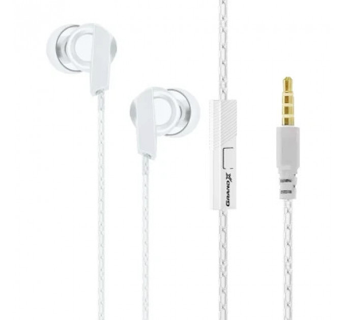 Навушники Grand-X EP-66W White (EP-66W)