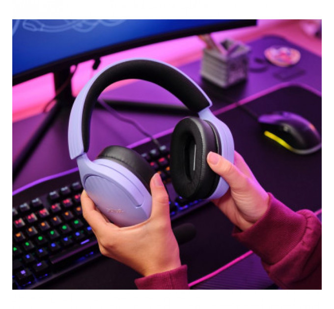Навушники Trust GXT 489 Fayzo 3.5мм Purple (25301)