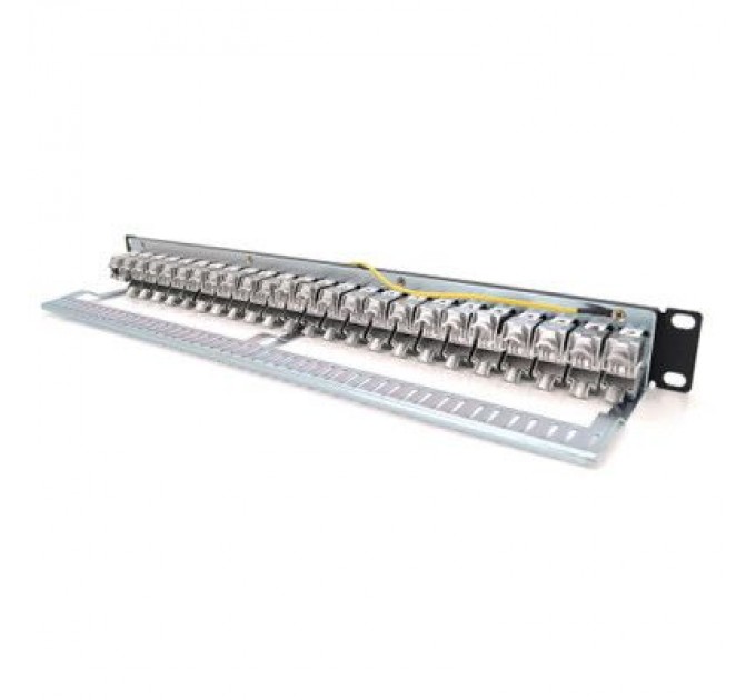 Pipo Патч-панель 19" 24хRJ-45 FTP 1U cat.6A, w Organizer Pipo (PP247191UFTP)