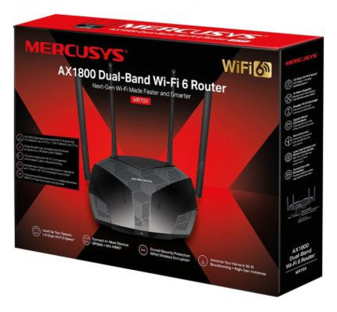 Маршрутизатор Mercusys MR70X