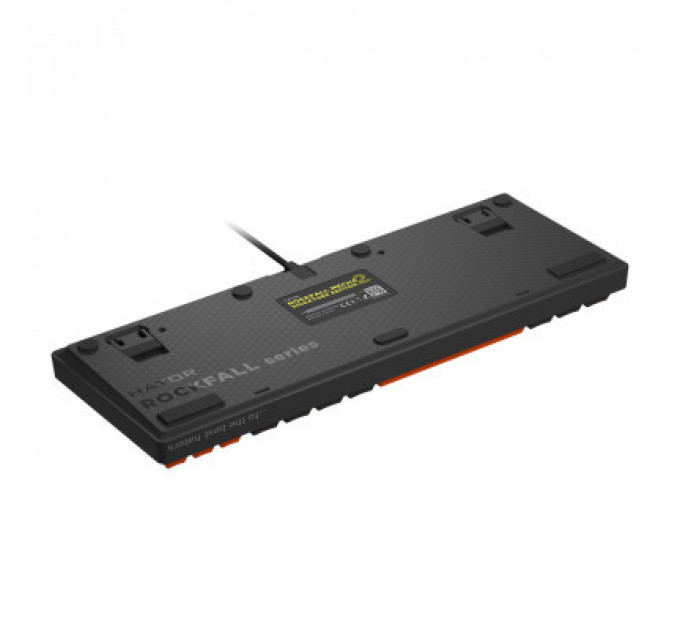Клавіатура Hator Rockfall 2 Mecha Signature Edition USB Black/Orange/Black (HTK-520-BOB)