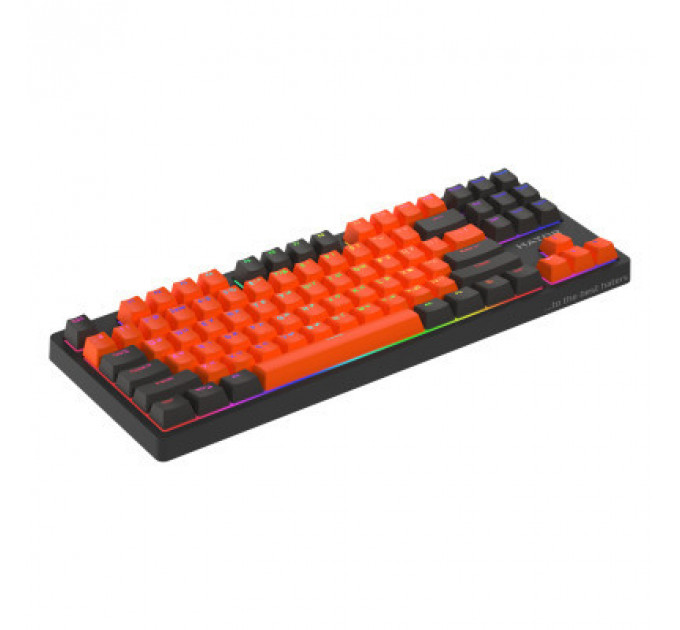 Клавіатура Hator Rockfall 2 Mecha Signature Edition USB Black/Orange/Black (HTK-520-BOB)