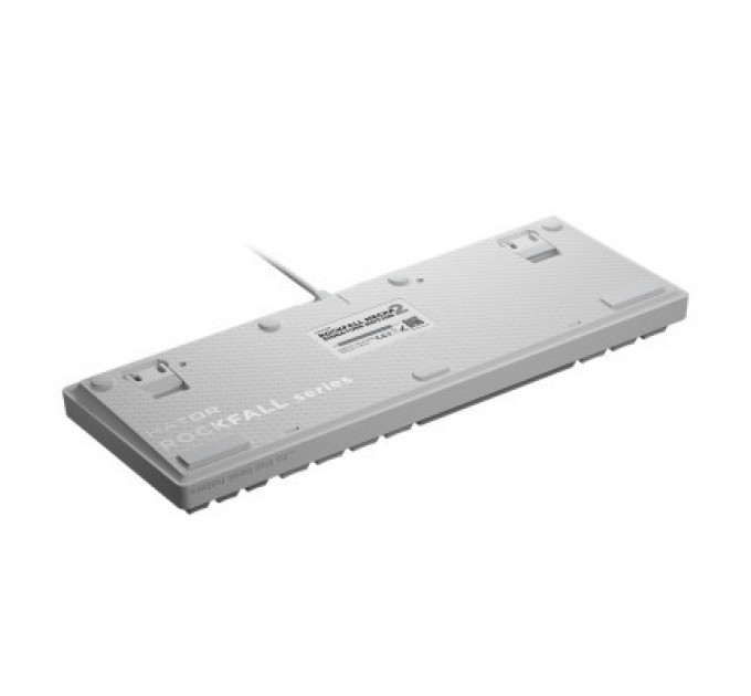 Клавіатура Hator Rockfall 2 Mecha Signature Edition USB White/Grey/White (HTK-521-WGW)