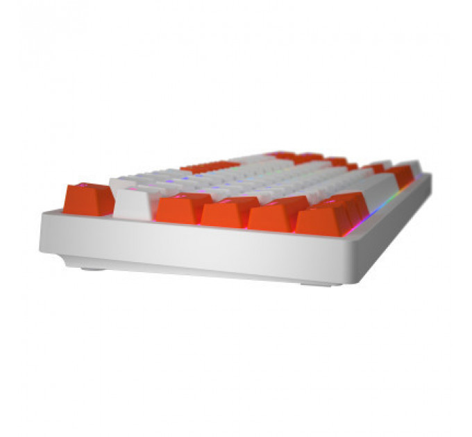 Клавіатура Hator Rockfall 2 Mecha Signature Edition USB White/White/Orange (HTK-521-WWO)
