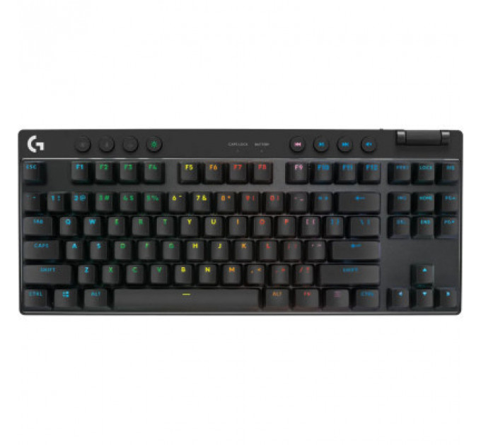 Клавіатура Logitech G PRO X TKL Lightspeed Tactile USB UA Black (920-012136)