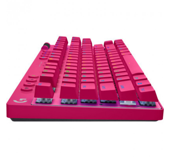 Клавіатура Logitech G PRO X TKL Lightspeed Tactile USB UA Magenta (920-012159)