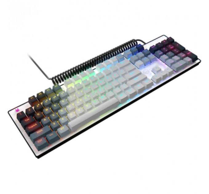 Клавіатура Lorgar Azar 514 RGB USB UA White (LRG-GK514W-UA)