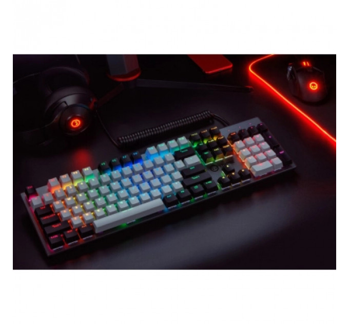 Клавіатура Lorgar Azar 514 RGB USB UA White (LRG-GK514W-UA)