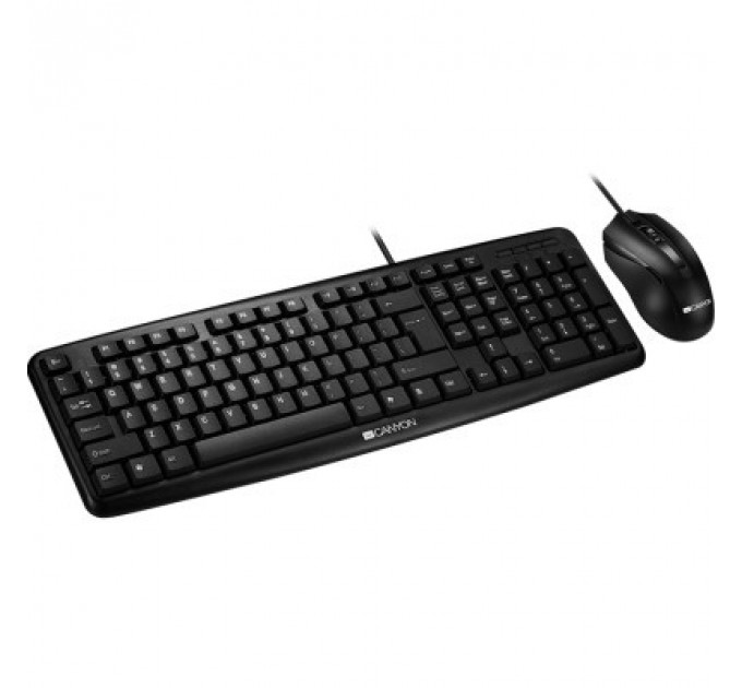 Комплект Canyon SET-1 Water resistant USB UA Black (CNE-CSET1)