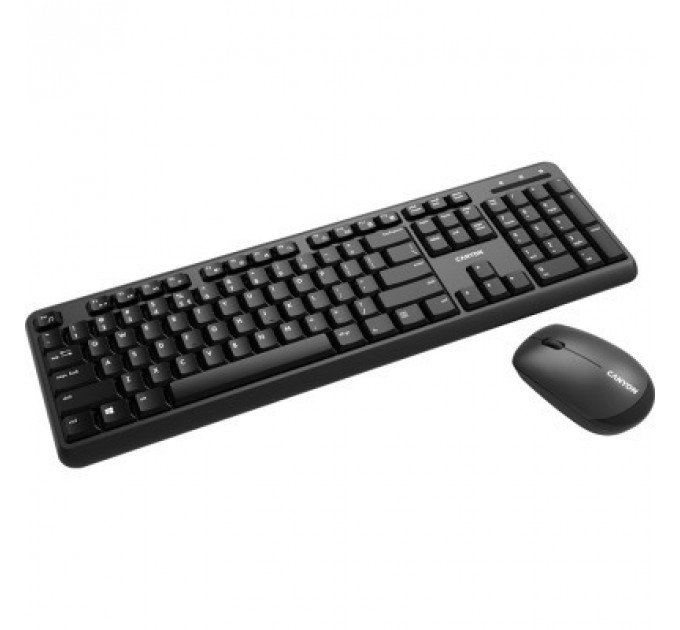 Комплект Canyon SET-W20 Velvet Wireless Silent UA Black (CNS-HSETW02)