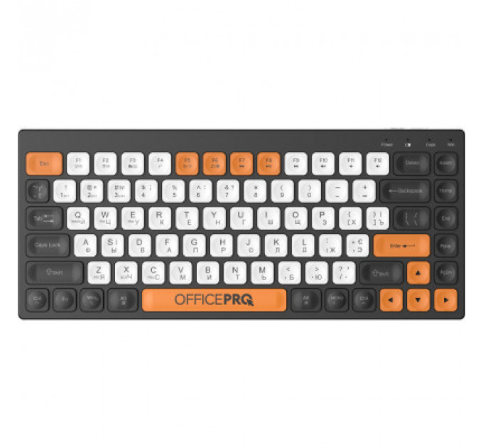 Клавіатура OfficePro SK955B Wireless/Bluetooth Black (SK955B)