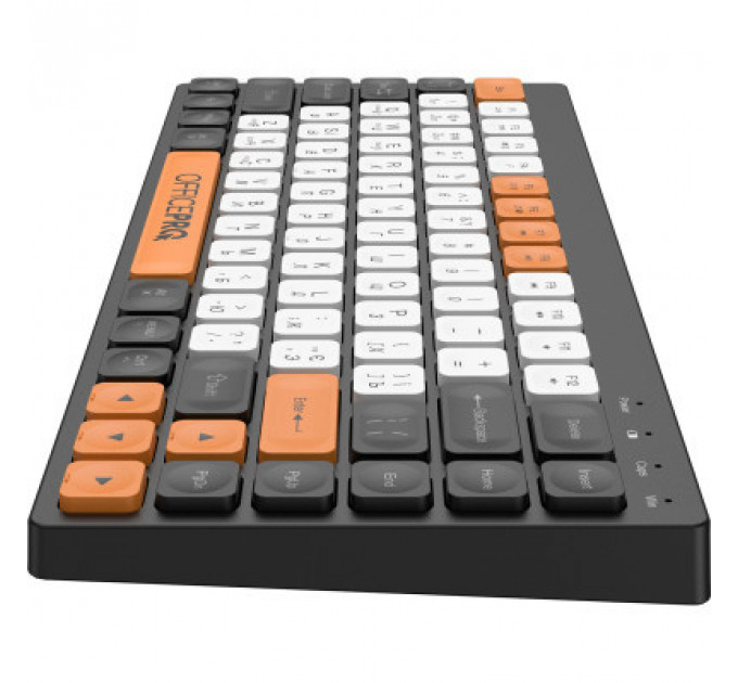 Клавіатура OfficePro SK955B Wireless/Bluetooth Black (SK955B)