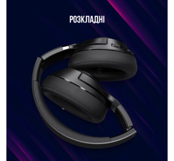 Навушники Lorgar Noah 500 Wireless Gaming Black (LRG-GHS500)