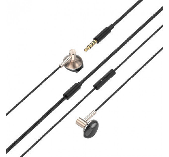 Навушники ColorWay Slim 3.5 mm Wired Earphone Blast 2 Black (CW-WD02BK)