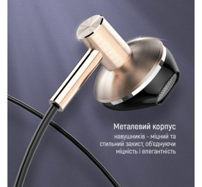 Навушники ColorWay Slim 3.5 mm Wired Earphone Blast 2 Black (CW-WD02BK)